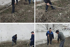 Субботник на производственных объектах